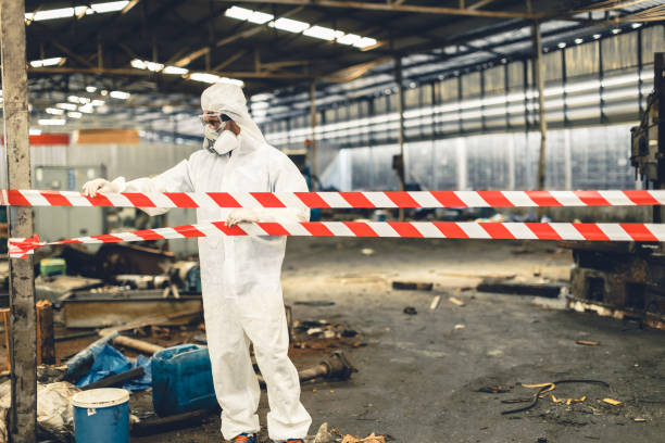 Professional Biohazard technician working in Leicester, NC